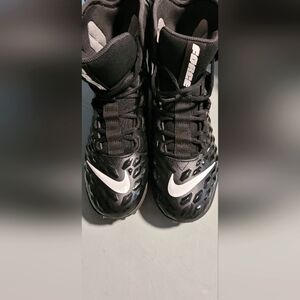 Nike Force Savage Varsity II AQ8155-001 Black Football Cleats Men Size 8